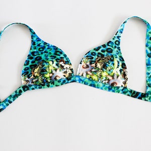 Triangle Bikini Bra Sewing Pattern, swim wear,lingerie PDF sewing patterns tutorial image 7