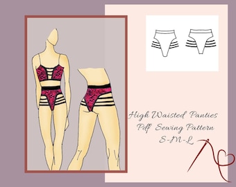 Sewing Patterns for women, Lingerie, Swim wear Bikini bottom