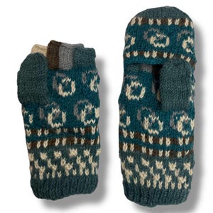 Woolen Convertible Mittens