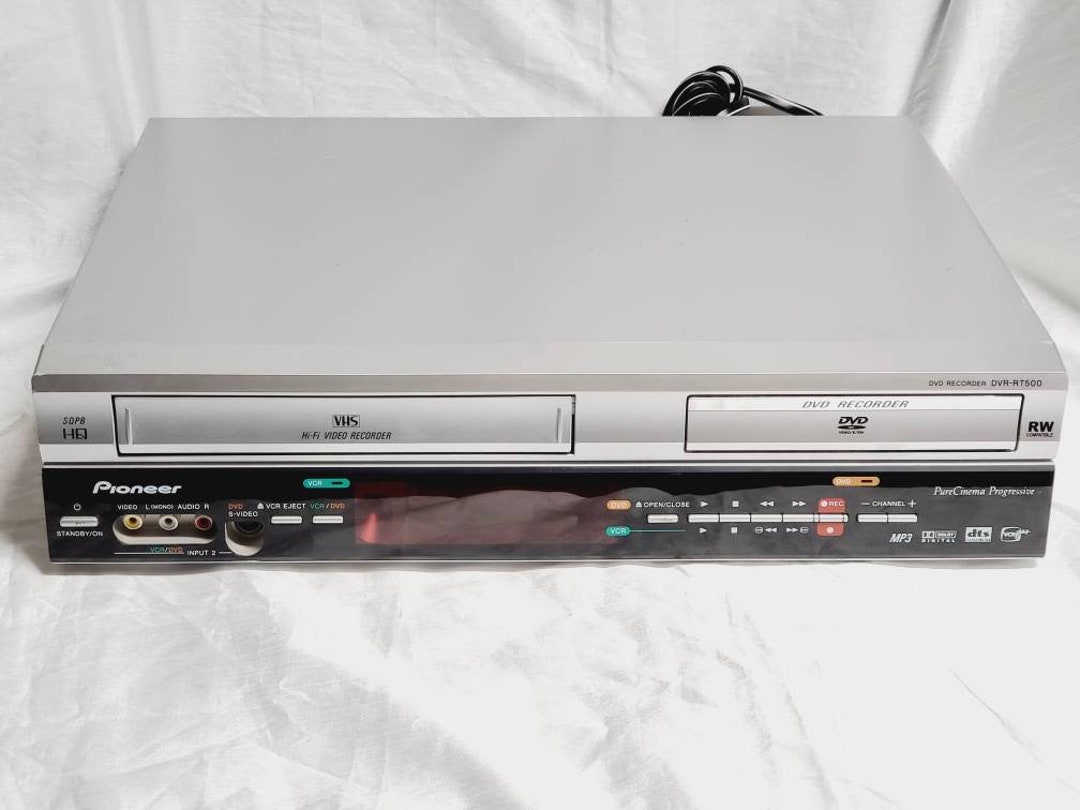 wortel uitzending Superioriteit Pioneer DVR-RT500 Dvd Recorder No Remote VHS Player Works Only - Etsy