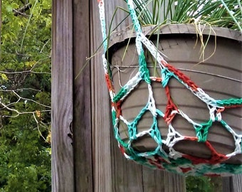 Crochet Plant Hanger Pattern, No Time to Wait Plant Hanger, Plant Hanger Pattern