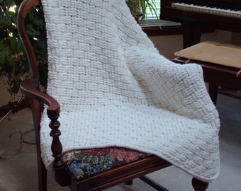 Crochet Blanket Pattern, The Therapy Blanket, Bliss Blankets, Crochet Afghan Pattern, Easy Crochet Blanket Pattern, Beginner Throw Pattern