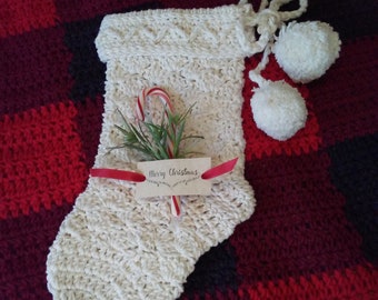 Crochet Christmas Stocking Pattern, Merry Memories Christmas Stocking, Heirloom Christmas Stocking Pattern, Crochet Sock Pattern, 5 Versions