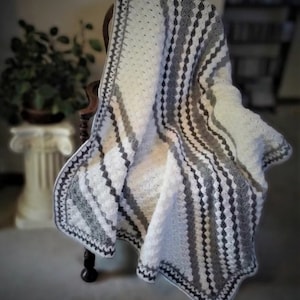Crochet Blanket Pattern, Corner to Corner Coziness Blanket, Bliss Blankets, Crochet Afghan Pattern, C2C Crochet Throw Pattern