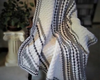 Crochet Blanket Pattern, Corner to Corner Coziness Blanket, Bliss Blankets, Crochet Afghan Pattern, C2C Crochet Throw Pattern