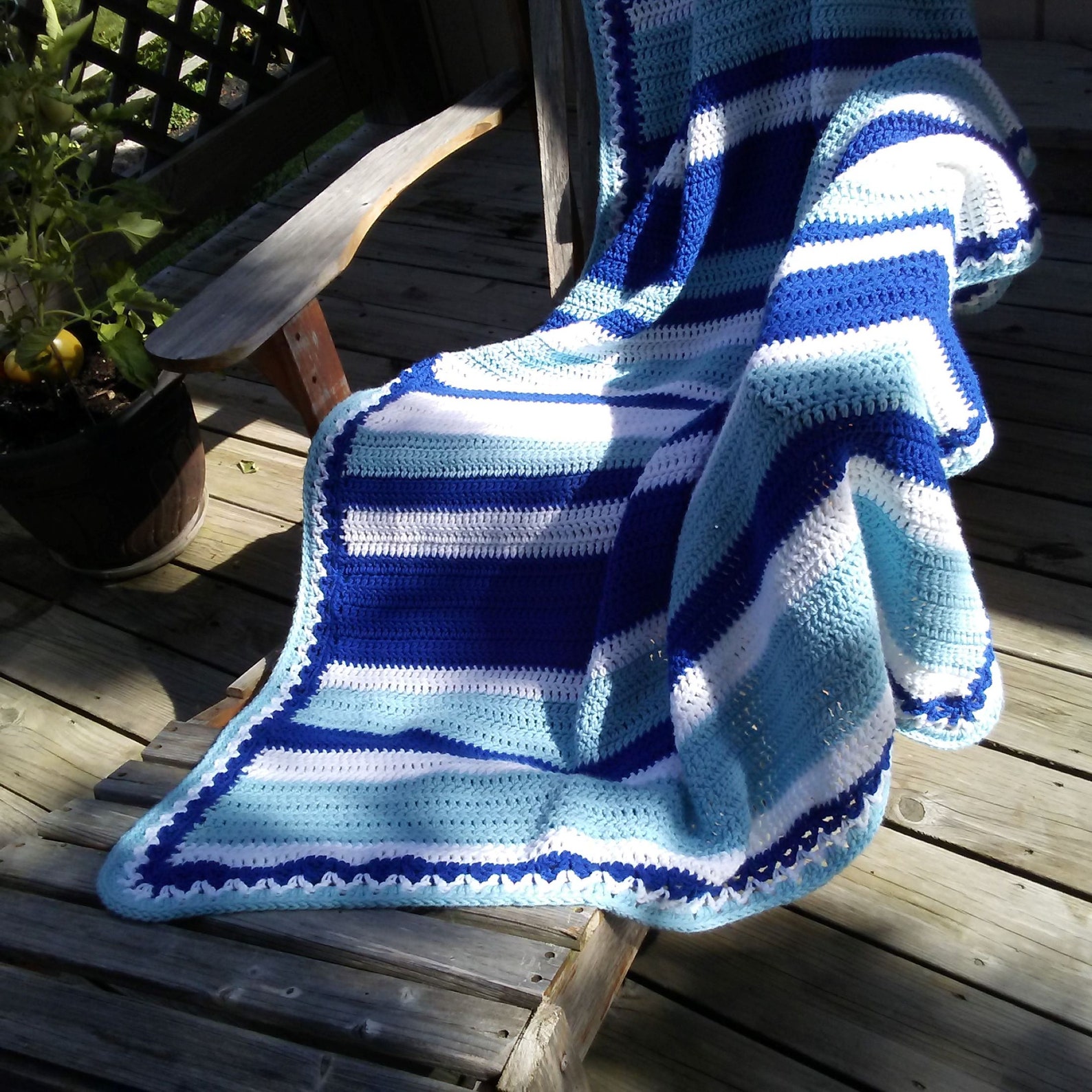Crochet Blanket Pattern the Boyfriend Blanket Bliss Etsy