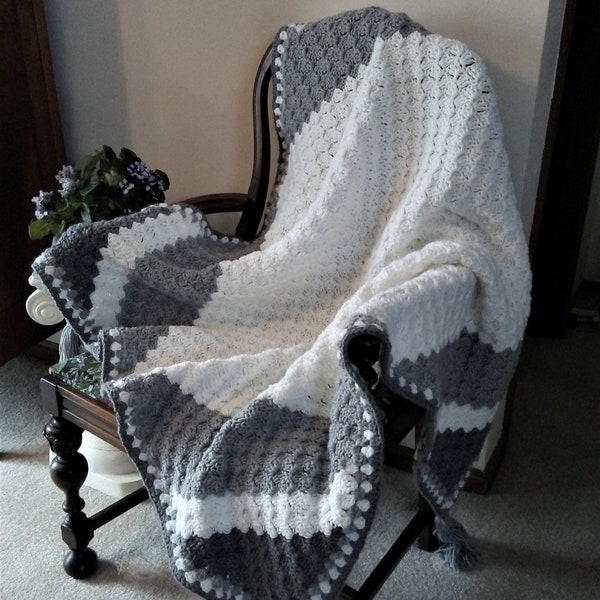Crochet Blanket Pattern, His and Her Blankets, Bliss Blankets, Crochet Afghan Pattern, C2C Crochet Blanket, Crochet Throw