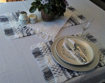 Crochet Placemat Pattern, Woven Wonder Placemats 3, Crochet Table Runner Pattern