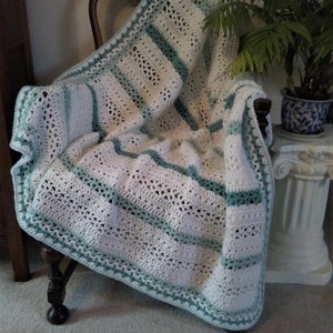 Crochet Blanket Pattern, Serenity Blanket, Bliss Blankets, Crochet Afghan Pattern, Crochet Throw Pattern