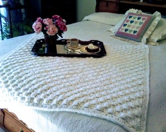 Crochet Bulky Blanket Pattern, Farmhouse Favorite Blanket, Bliss Blankets, Crochet Afghan Pattern,  Beginner Throw Pattern
