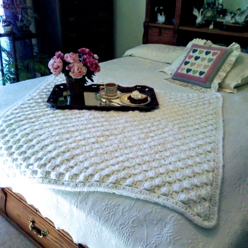 Crochet Blanket Pattern Farmhouse Favorite Blanket Bliss Etsy
