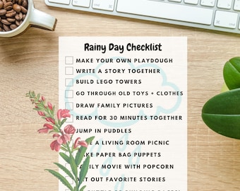 Rainy Day Checklist