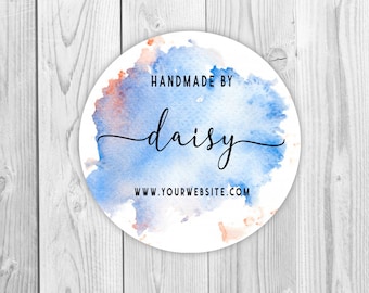 Business Round sticker Custom Round Stickers Personalized Circle labels Customized logo seals