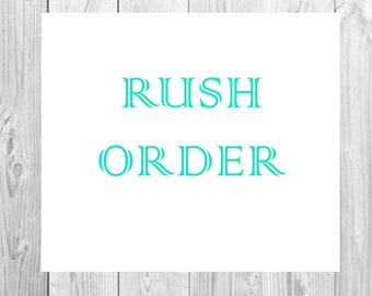 RUSH Order Add On -MCS0005