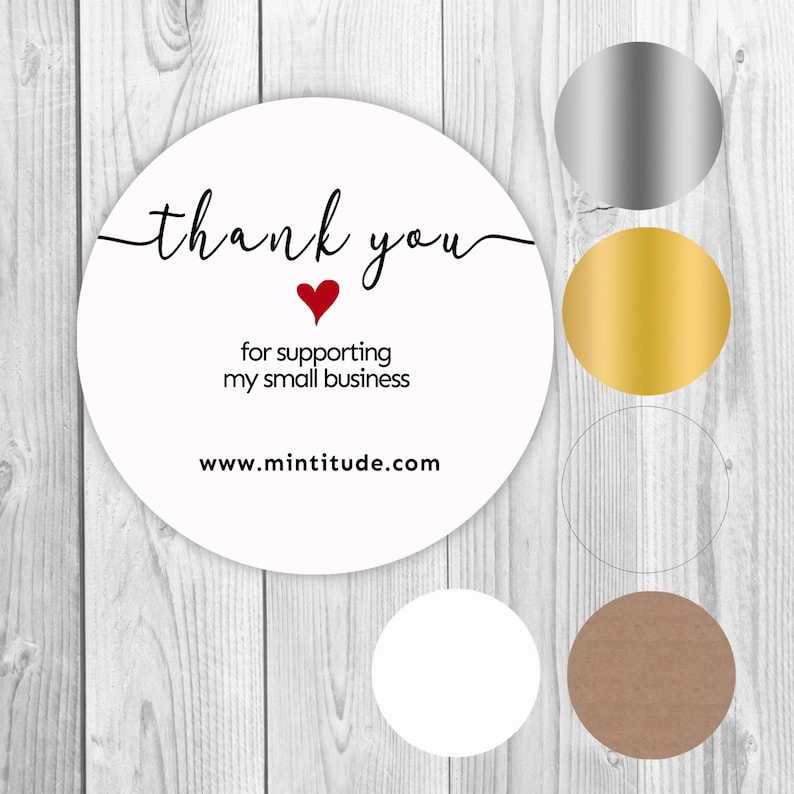 Custom Round Stickers , Personalized Circle Labels, Customized Logo ...