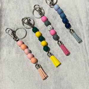 Custom Beaded Keychain