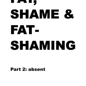 Fat  zine  volume 2 digitally booklet and download