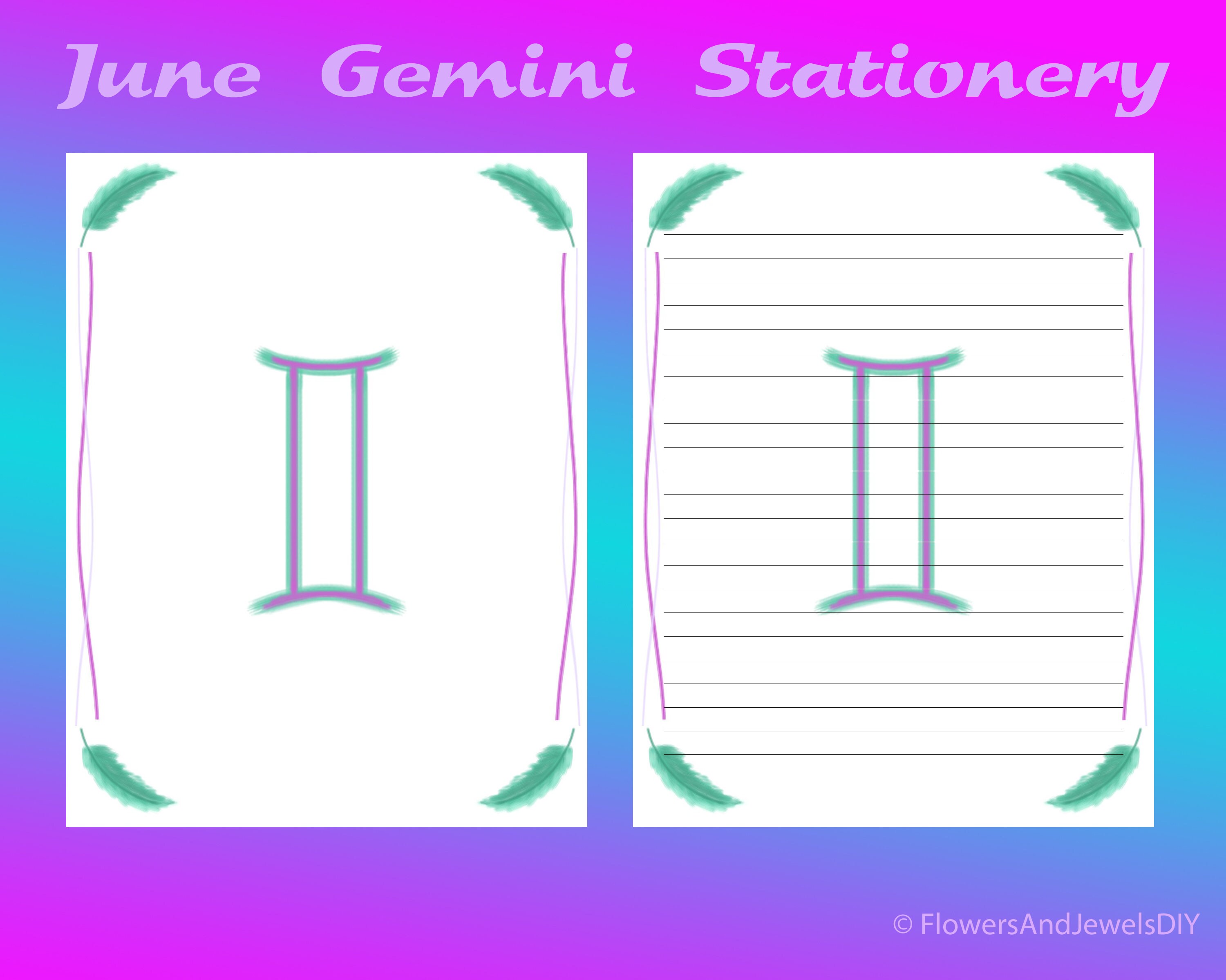 Digital and Printable 8.5x11 US Letter Size Lined and | Etsy