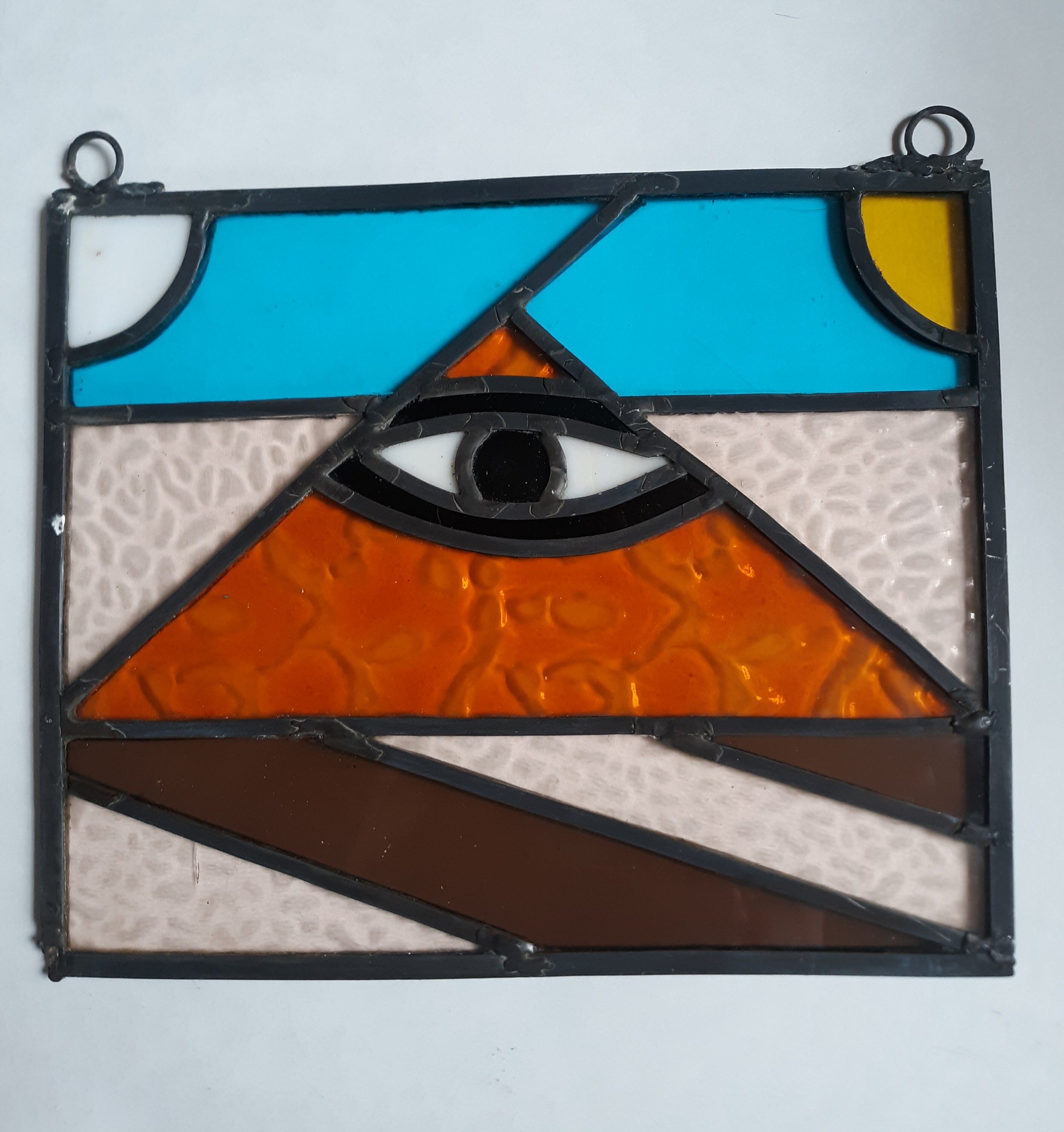 All Seeing Eye in Stained Glass | Etsy