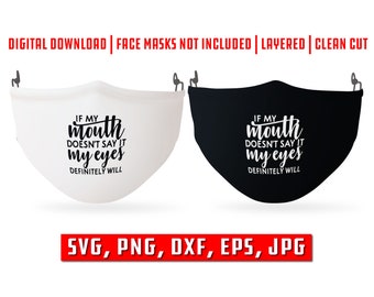 Download Cricut Mask Svg Etsy