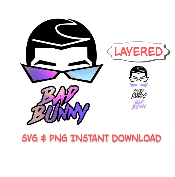Bad Bunny SVG Cut File Bad Bunny Logo SVG Conejo Malo SVG ...