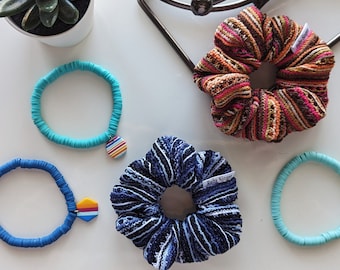 Summer Crochet Scrunchies