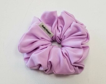Accesorios para el cabello, Jersey de algodón color lavanda Scrunchie