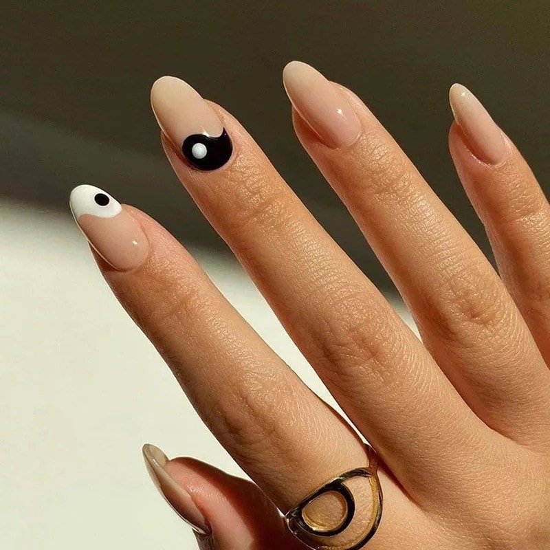 Luxury Stick On Nails Etsy