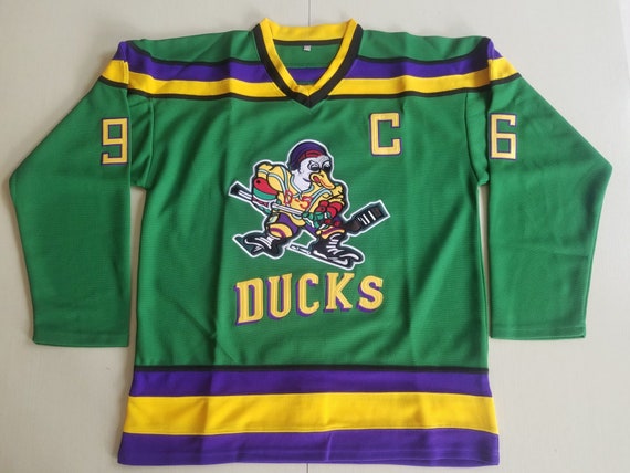 mighty ducks green jersey