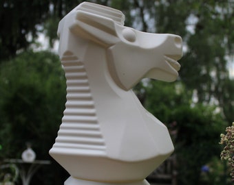 Extravagante XXL 3D Guss Schachfigur Designleuchte