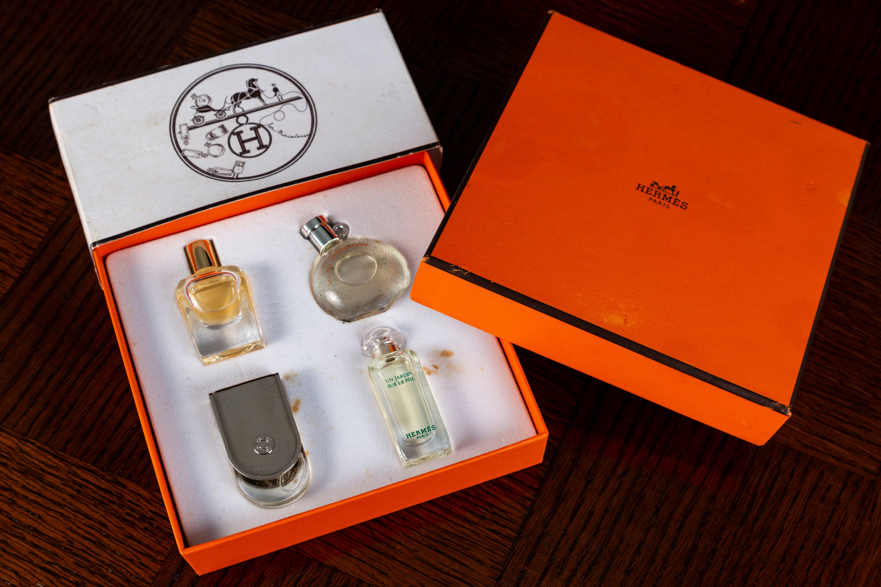 Hermès Perfume Collection box set consisting of four perfumes Etsy
