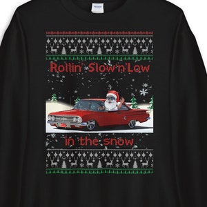 Lowrider ugly christmas sweater online