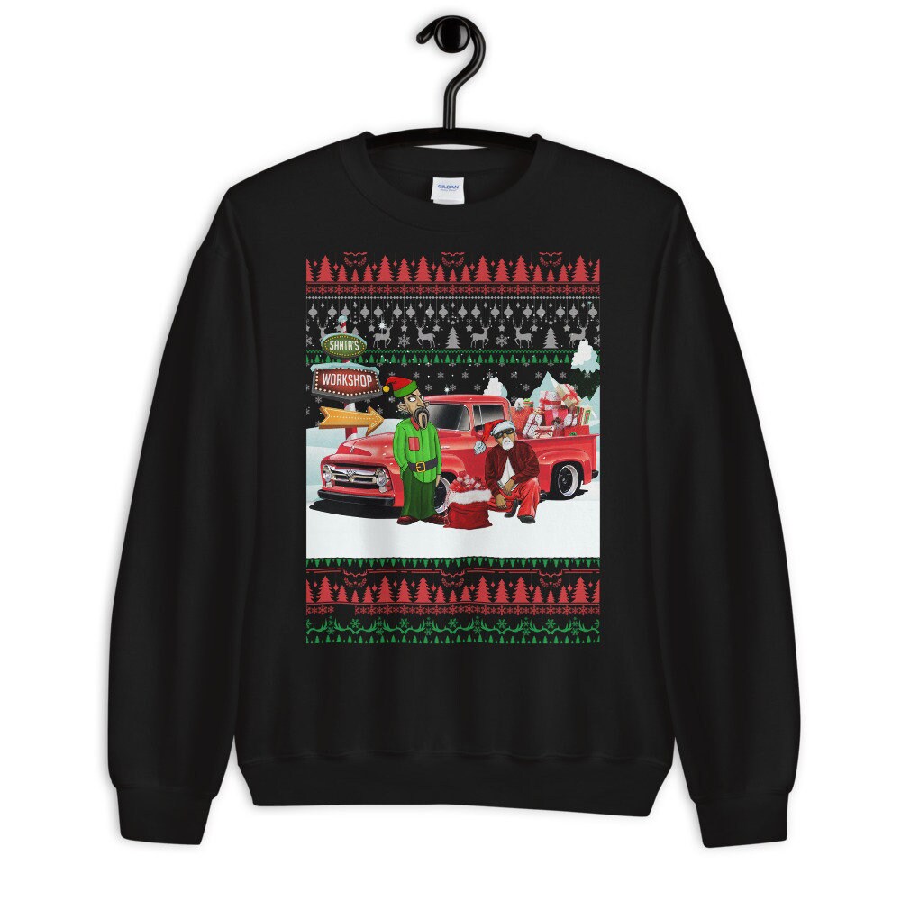 ford ugly christmas sweater