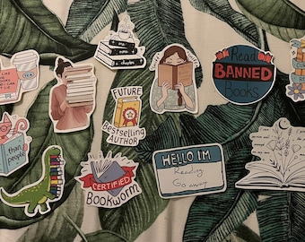 Reading inspired stickers