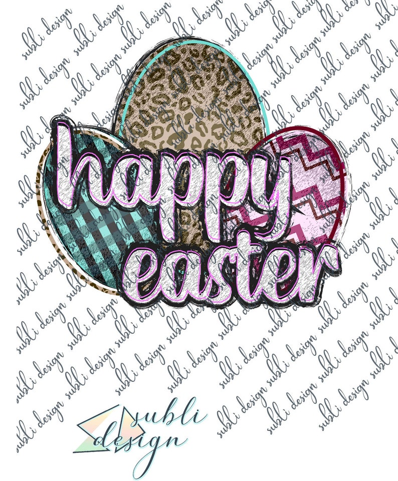 Easter Sublimation Designs Easter Jpeg Easter Png Easter Etsy