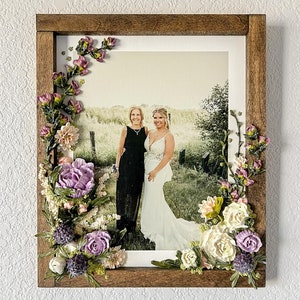 Custom portrait painting personalized art 3D flower Wall Decor handmade original painting watercolor portrait family photo flower painting