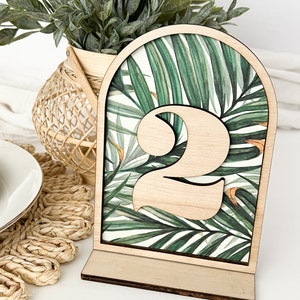 Custom Wedding Table Number Wedding Table Decor Wedding Rectangle Table ...
