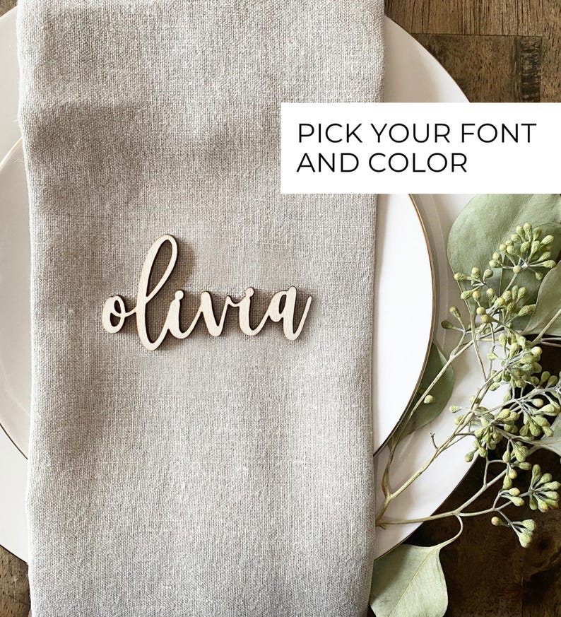 Wedding Place card