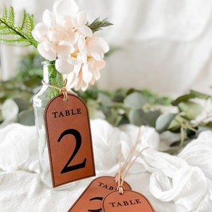tags for wedding table numbers