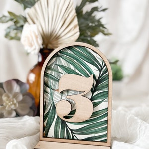 Custom Wedding Table Number Wedding Table Decor Wedding Rectangle Table ...