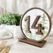 Custom Wedding Table Number Wedding Table Decor Wedding Arch Table ...