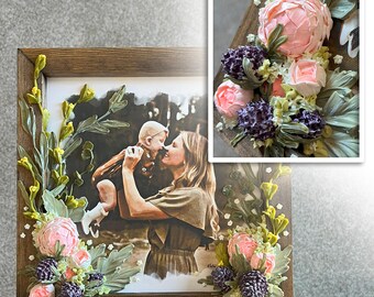 Family Portrait From Photo Custom Painting Custom Portrait Gift Custom Family Portrait Painting From Photo Watercolor Painting From Photo