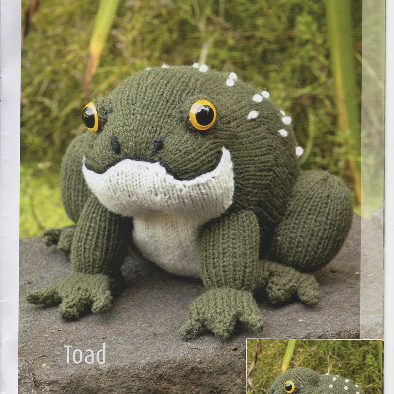 Wool Frog Toad - Etsy UK