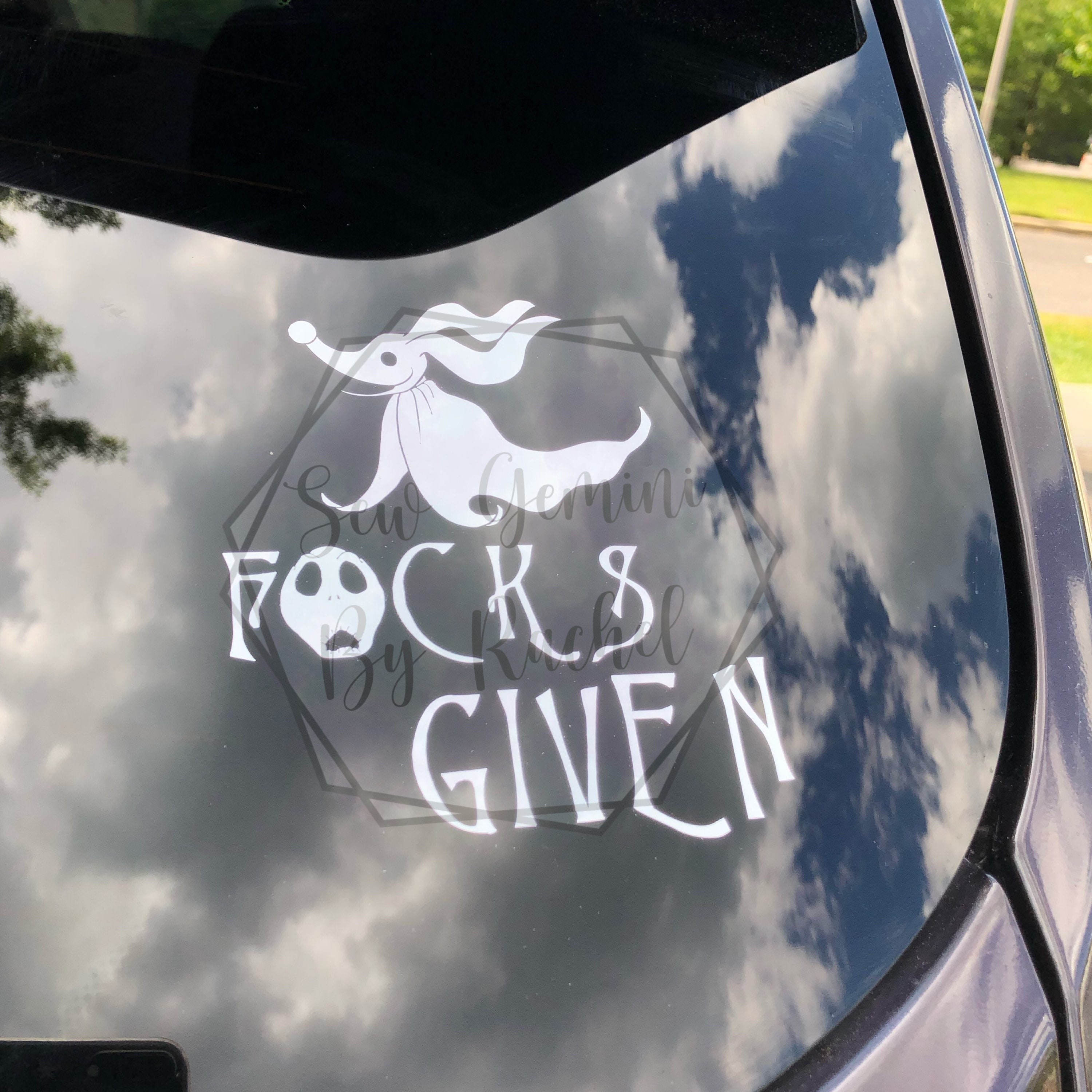 Zero F*cks Given Decal | Funny Decal | Sarcastic Decal | Nightmare | …