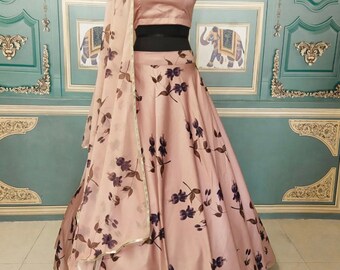 simple lehenga for party