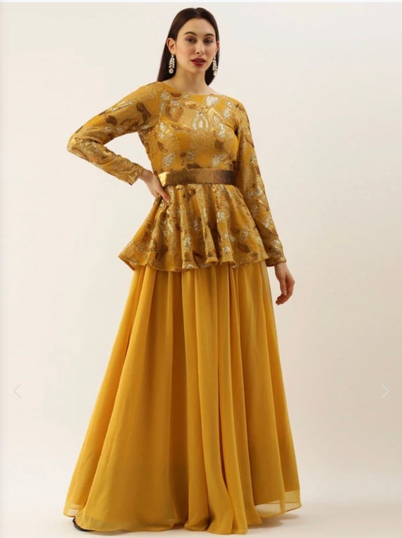 Lehenga choli Wedding /Reception partywear designer Sabyasachi inspired lehenga choli with sequin work