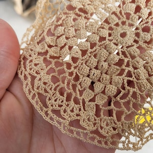 Handmade lace doily
