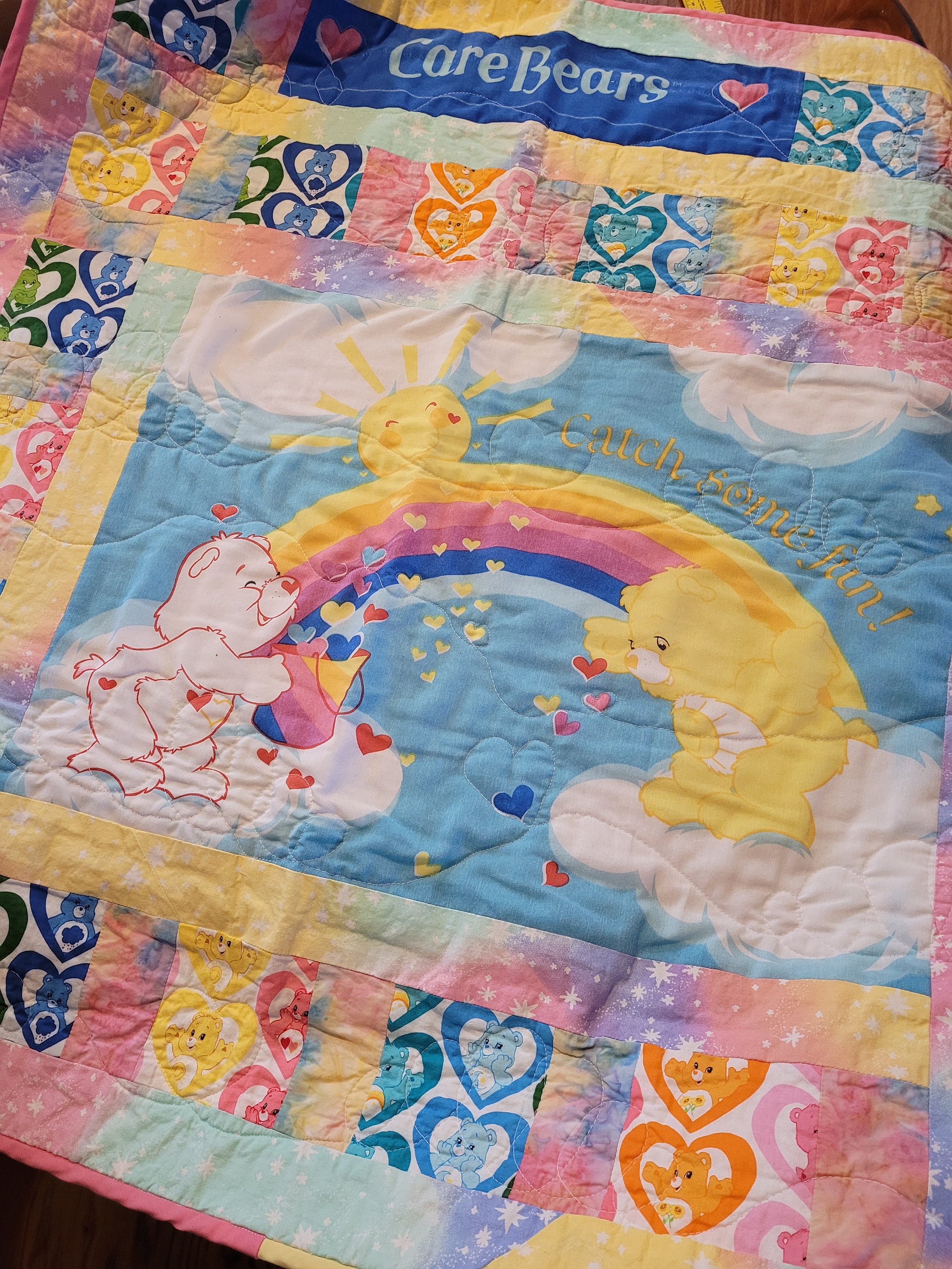 Care Bear Lap Quilt