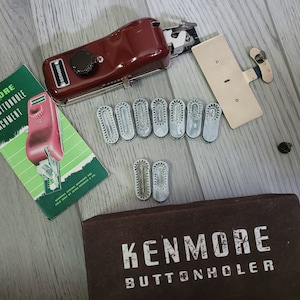 Kenmore buttonholer