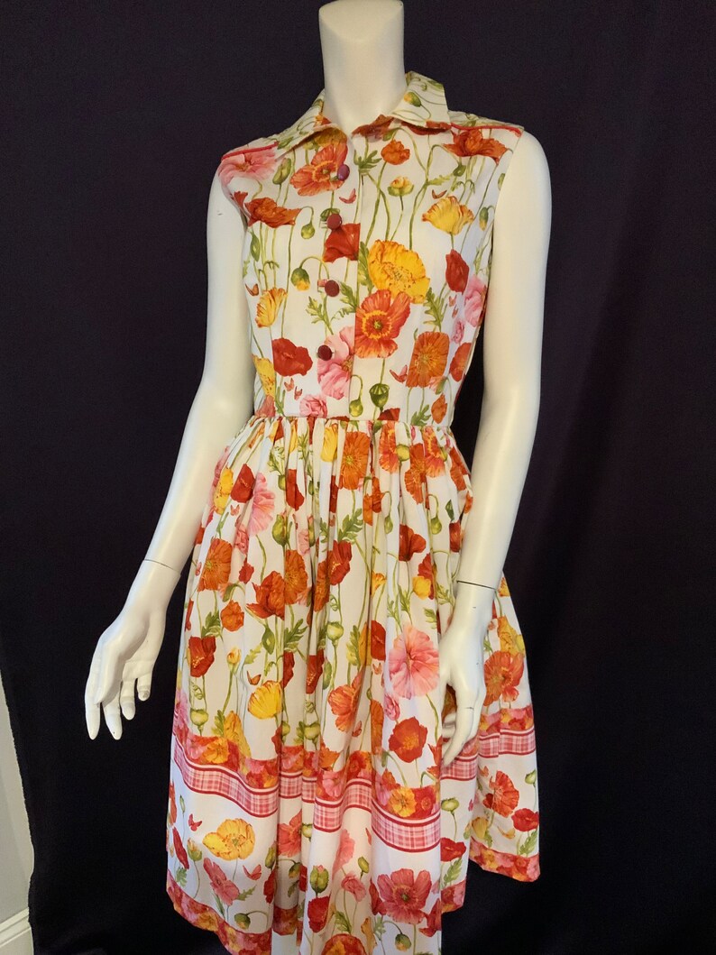 Vintage Sleeveless Dress Sewing Pattern 6262 Etsy